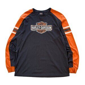 Harley Davidson Big Logo New York City Longsleeve Shirt XL